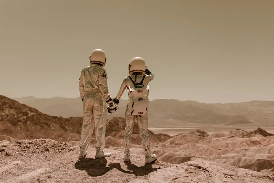 Image showing the Apollo missions astronauts on the moon's surface with the lunar module in the background